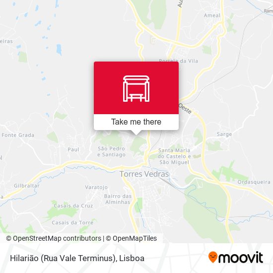Hilarião (Rua Vale Terminus) mapa