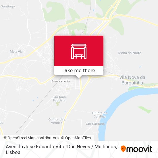 Avenida José Eduardo Vitor Das Neves / Multiusos map