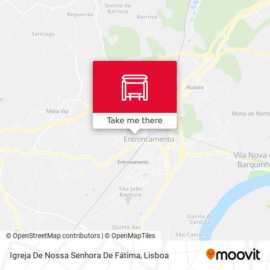Igreja De Nossa Senhora De Fátima map