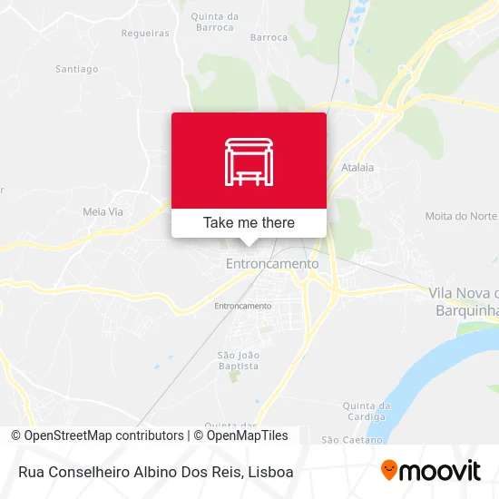 Rua Conselheiro Albino Dos Reis map