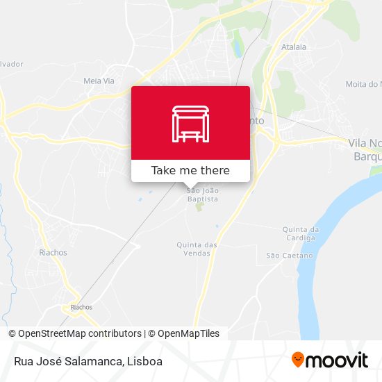 Rua José Salamanca map