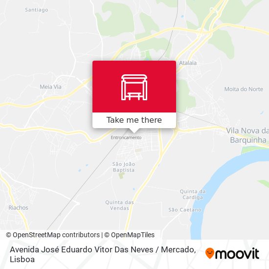 Avenida José Eduardo Vitor Das Neves / Mercado mapa