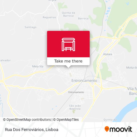 Rua Dos Ferroviários map