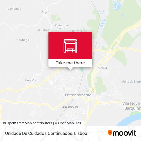 Unidade De Cuidados Continuados mapa