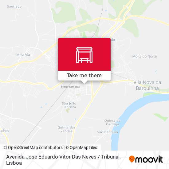 Avenida José Eduardo Vitor Das Neves / Tribunal map