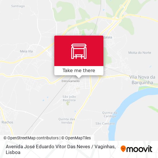 Avenida José Eduardo Vitor Das Neves / Vaginhas map
