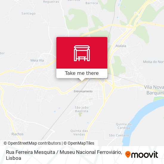 Rua Ferreira Mesquita / Museu Nacional Ferroviário map