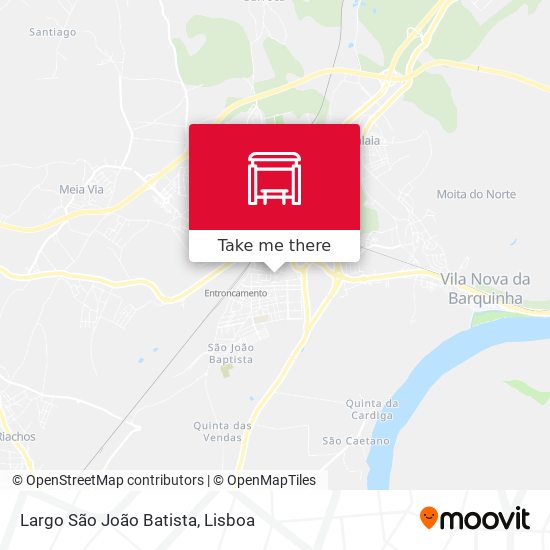 Largo São João Batista map