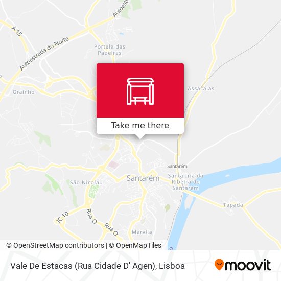 Vale De Estacas (Rua Cidade D' Agen) map