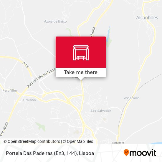 Portela Das Padeiras (En3, 144) map