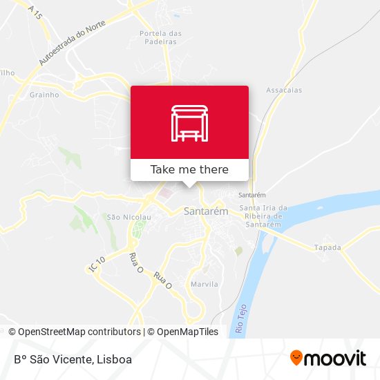 Bº São Vicente map
