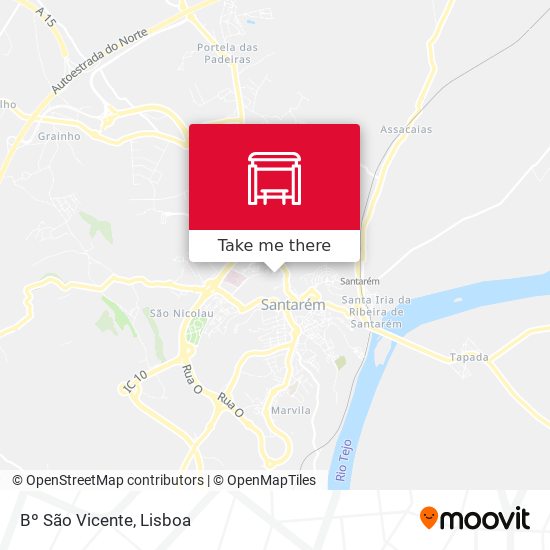 Bº São Vicente mapa