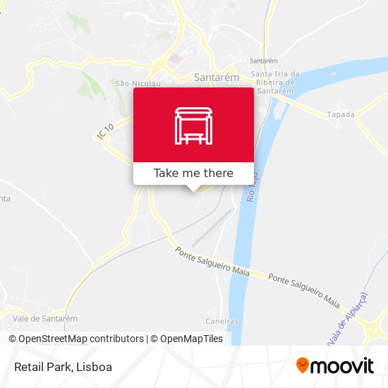 Retail Park map