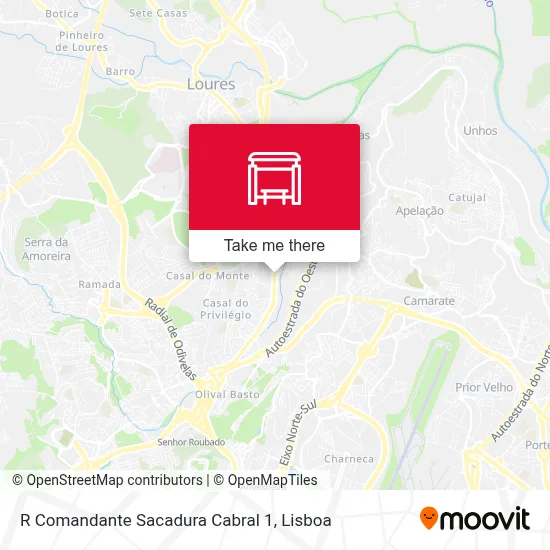 R Comandante Sacadura Cabral 1 map