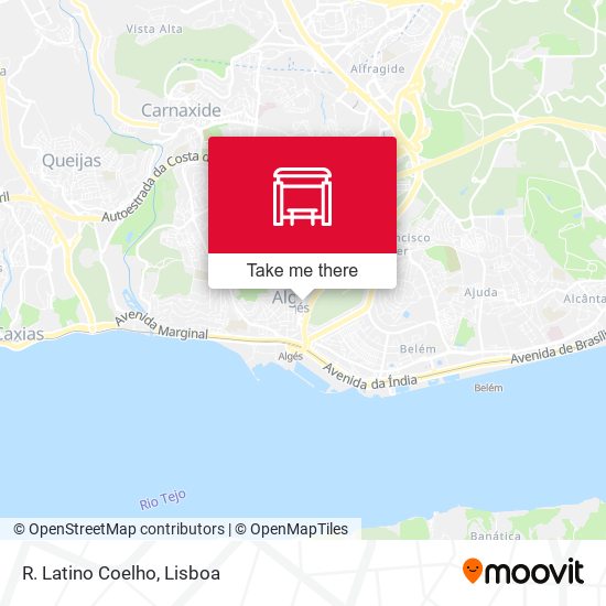 R. Latino Coelho mapa