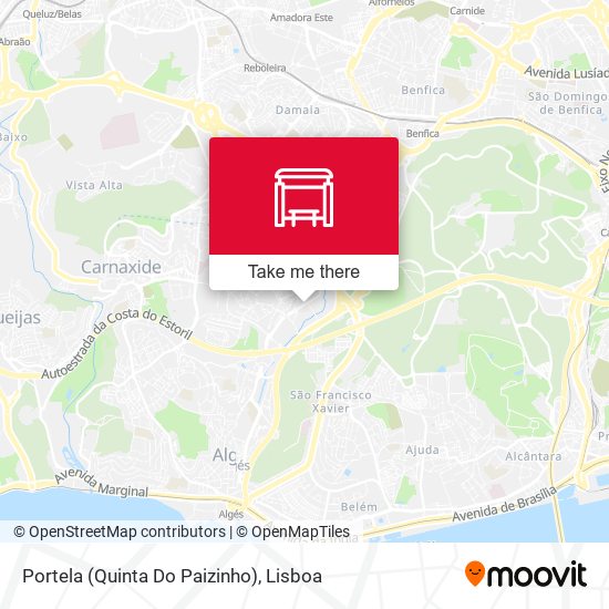 Portela (Quinta Do Paizinho) map