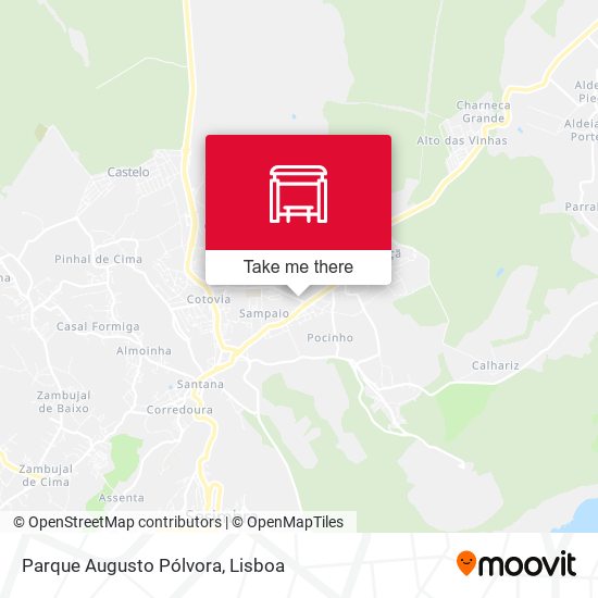 Parque Augusto Pólvora map
