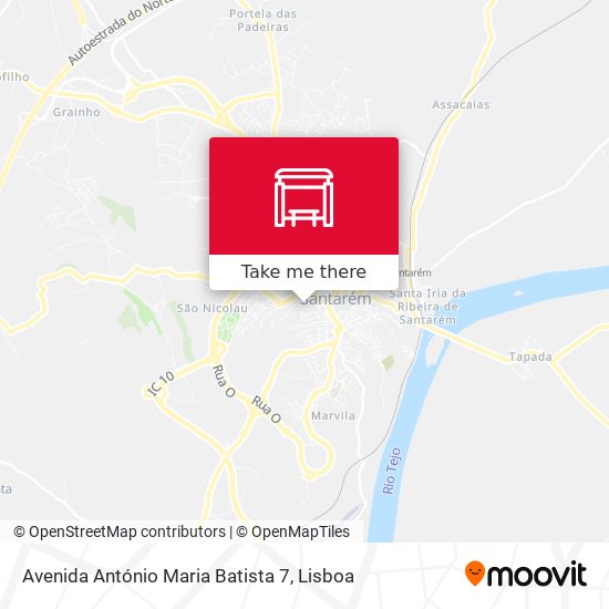 Avenida António Maria Batista 7 map