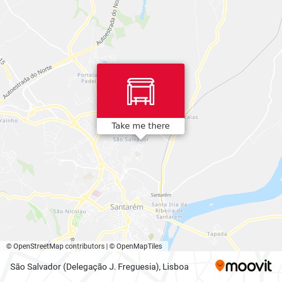 São Salvador (Delegação J. Freguesia) map