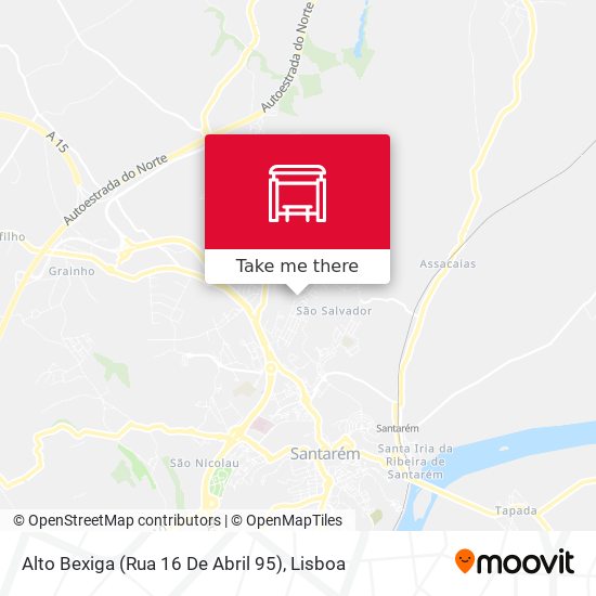 Alto Bexiga (Rua 16 De Abril 95) map