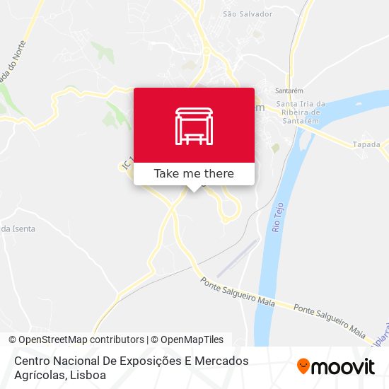 Centro Nacional De Exposições E Mercados Agrícolas map