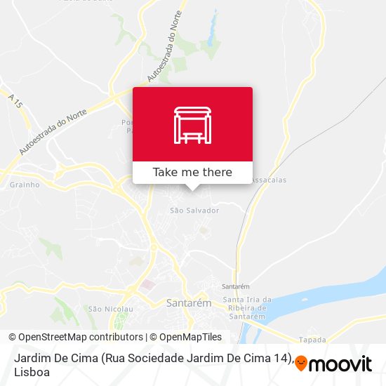 Jardim De Cima (Rua Sociedade Jardim De Cima 14) map