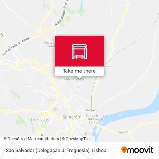 São Salvador (Delegação J. Freguesia) map