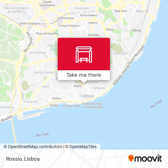 Rossio map