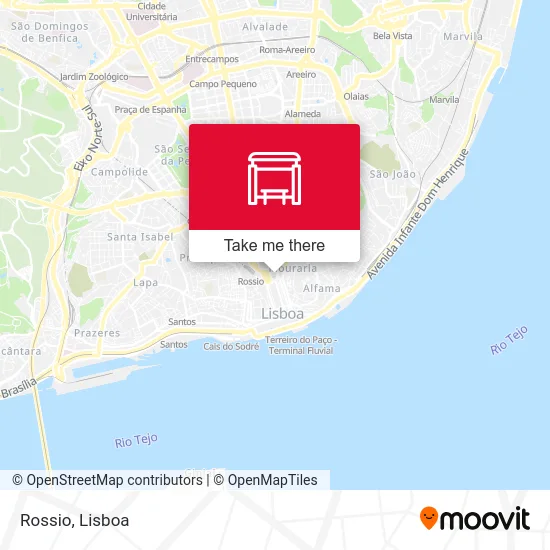 Rossio map