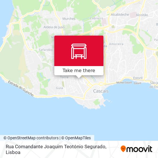 Rua Comandante Joaquim Teotónio Segurado map