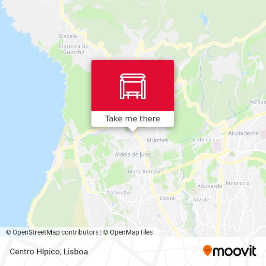 Centro Hípico mapa