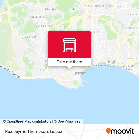 Rua Jayme Thompson map