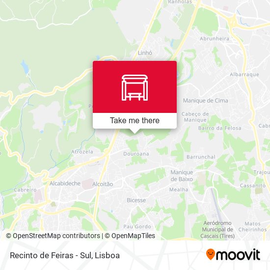 Recinto de Feiras - Sul mapa