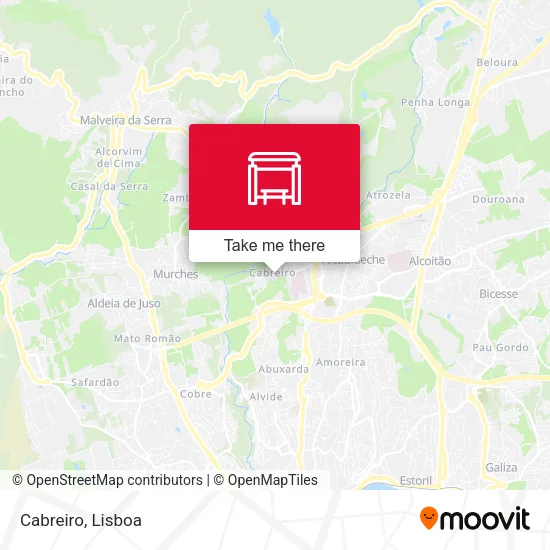 Cabreiro map