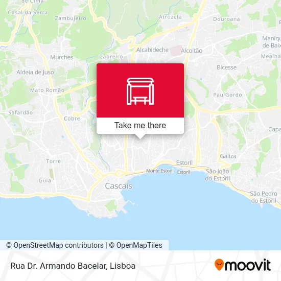 Rua Dr. Armando Bacelar map