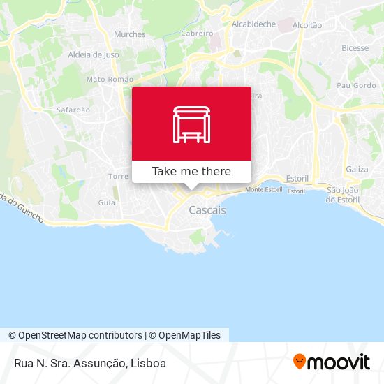 Rua N. Sra. Assunção map