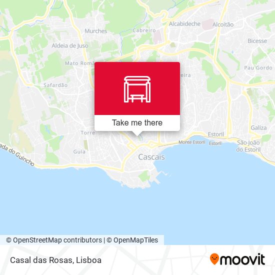 Casal das Rosas map