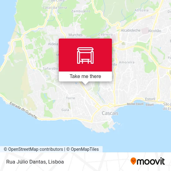 Rua Júlio Dantas map