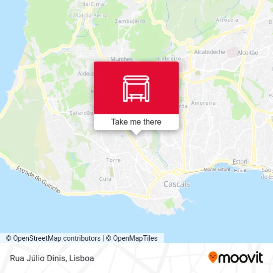 Rua Júlio Dinis map