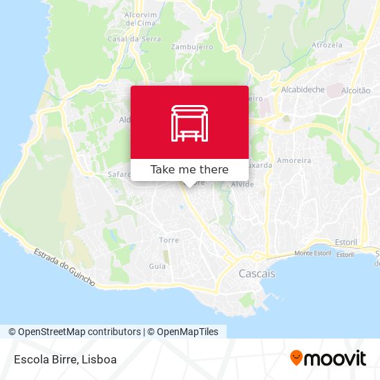 Escola Birre mapa