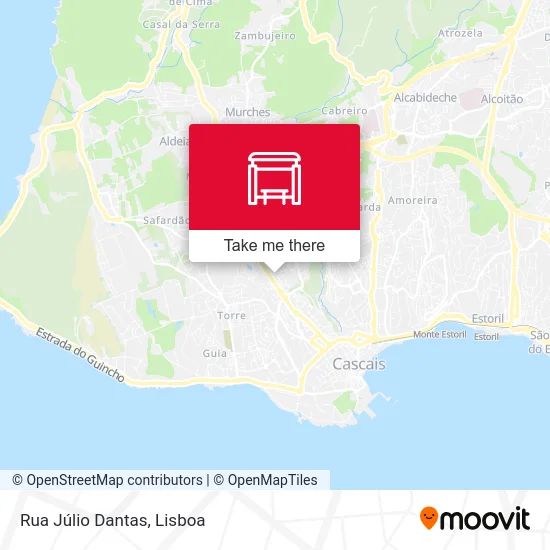 Rua Júlio Dantas map