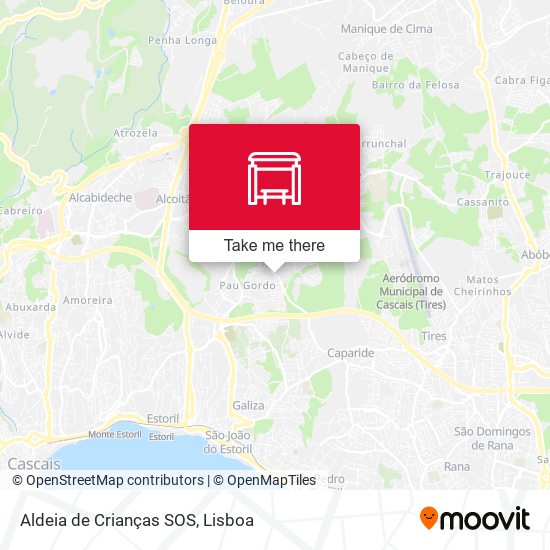 Aldeia de Crianças SOS map