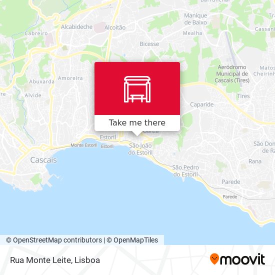 Rua Monte Leite map