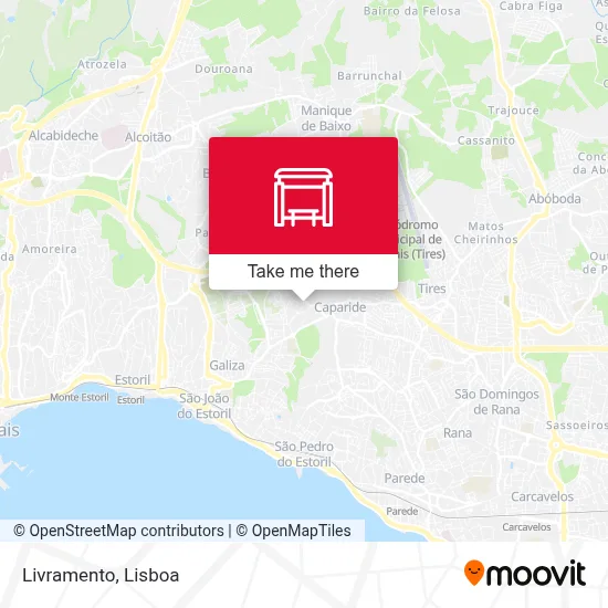 Livramento map