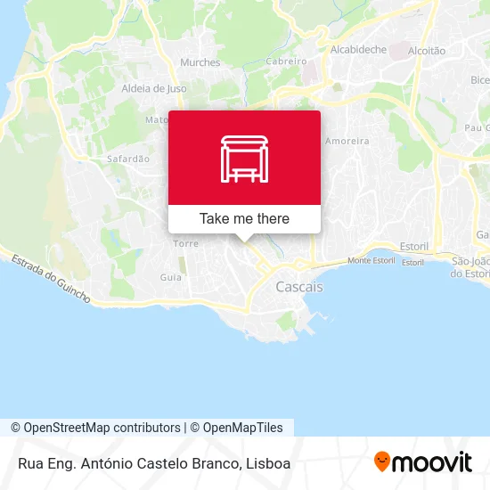 Rua Eng. António Castelo Branco map