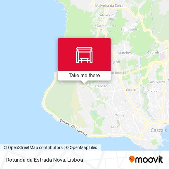 Rotunda da Estrada Nova map