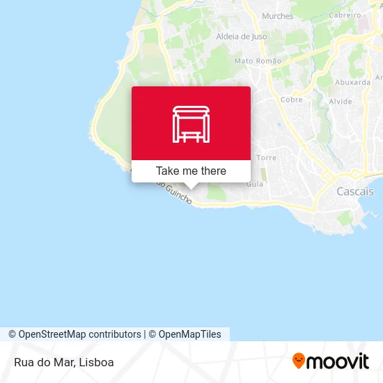 Rua do Mar map