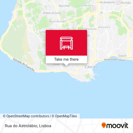 Rua do Astrolábio map