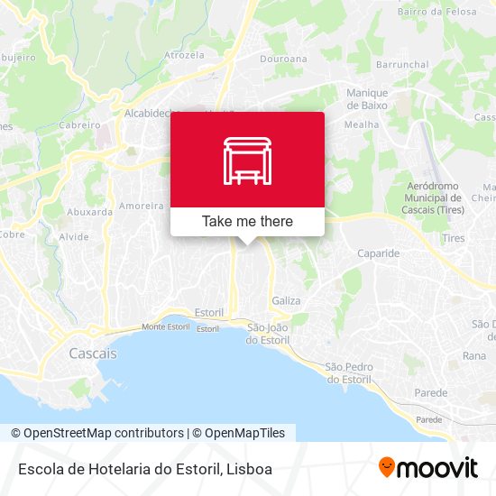 Escola de Hotelaria do Estoril map