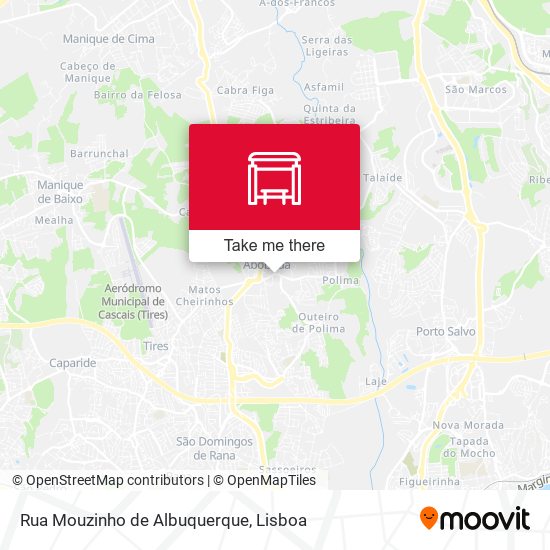 Rua Mouzinho de Albuquerque map
